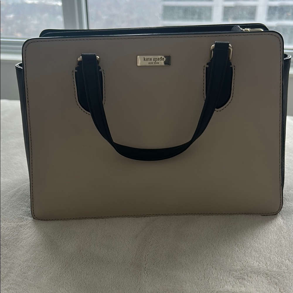 Kate Spade Black and Cream Bag
